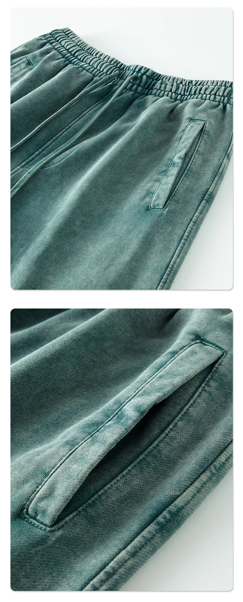 Heavyweight Acid Washed Sweatpants-streetwear-techwear