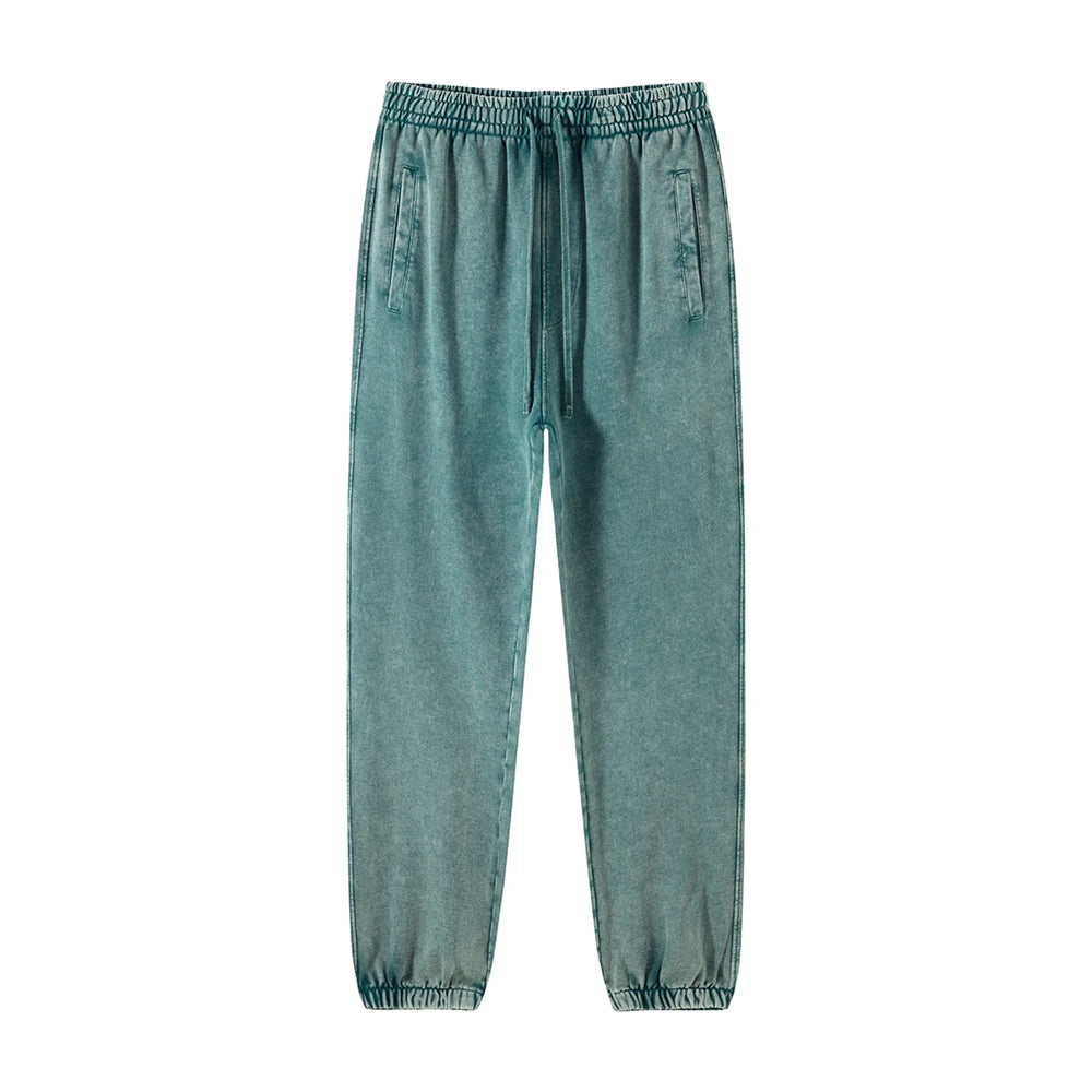 Heavyweight Acid Washed Sweatpants-streetwear-techwear