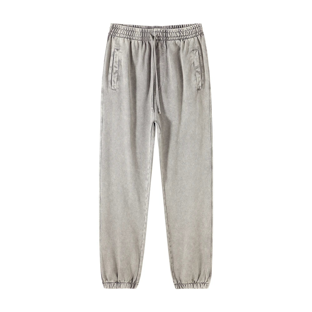 Heavyweight Acid Washed Sweatpants-streetwear-techwear
