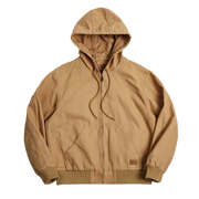 Hooded Workwear Canvas Jacket-streetwear-techwear