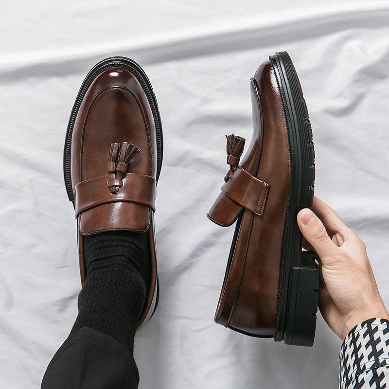 Hybrid City Tassel Loafers-streetwear-techwear