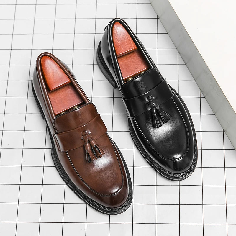 Hybrid City Tassel Loafers-streetwear-techwear
