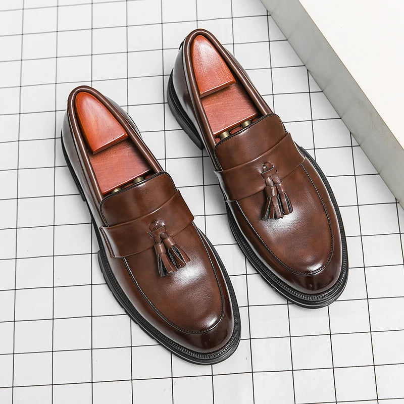 Hybrid City Tassel Loafers-streetwear-techwear