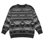 Jacquard Grandad Jumper-streetwear-techwear