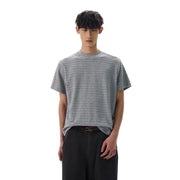 Jacquard Texture Stripe T-Shirt-streetwear-techwear