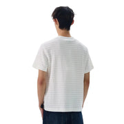 Jacquard Texture Stripe T-Shirt-streetwear-techwear