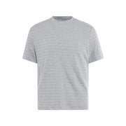 Jacquard Texture Stripe T-Shirt-streetwear-techwear