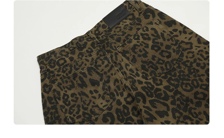 Leopard Print Jorts-streetwear-techwear