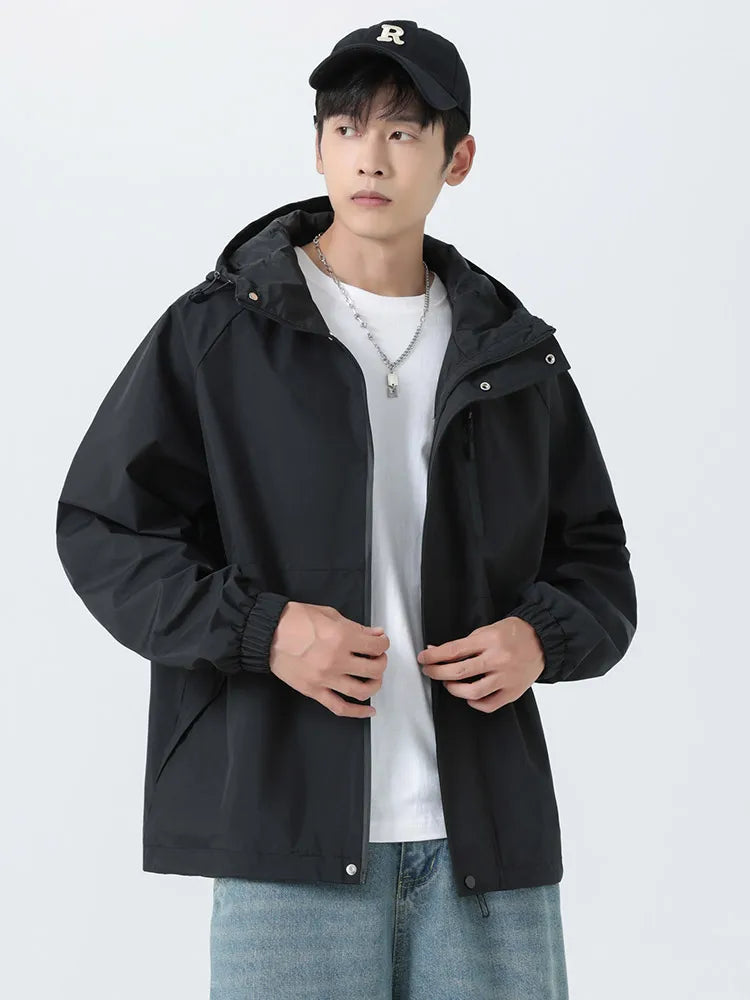 Lightweight Utility Windbreaker-streetwear-techwear