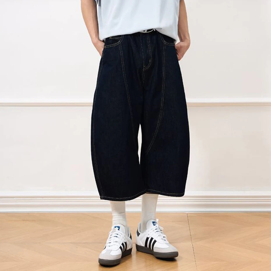 Long Length Arc Leg Jorts-streetwear-techwear
