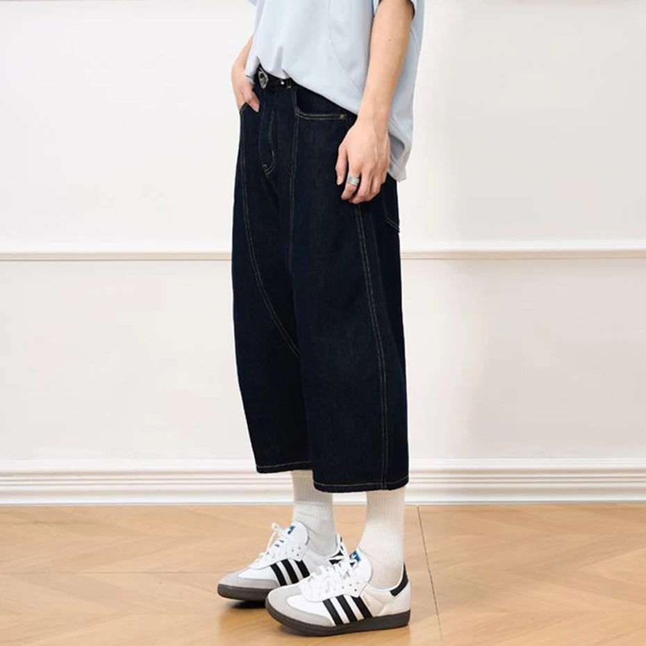 Long Length Arc Leg Jorts-streetwear-techwear