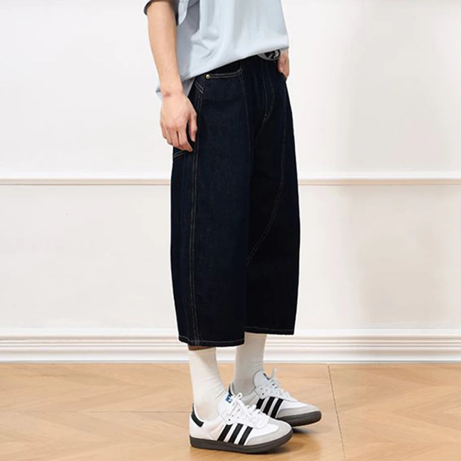 Long Length Arc Leg Jorts-streetwear-techwear