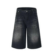 Long Length Vintage Wash Jorts-streetwear-techwear