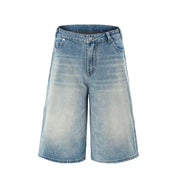Long Length Vintage Wash Jorts-streetwear-techwear