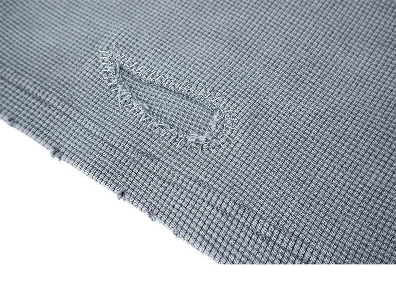 Long Sleeve Waffle T-Shirt-streetwear-techwear