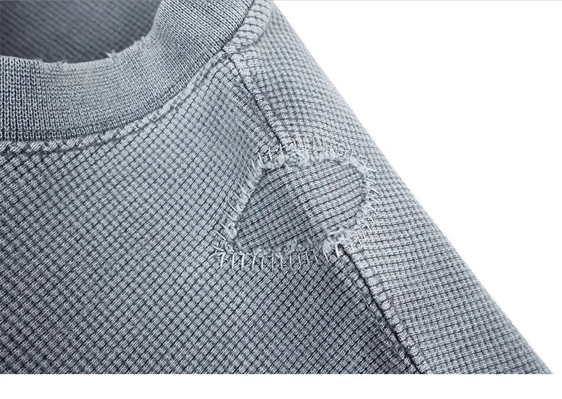 Long Sleeve Waffle T-Shirt-streetwear-techwear