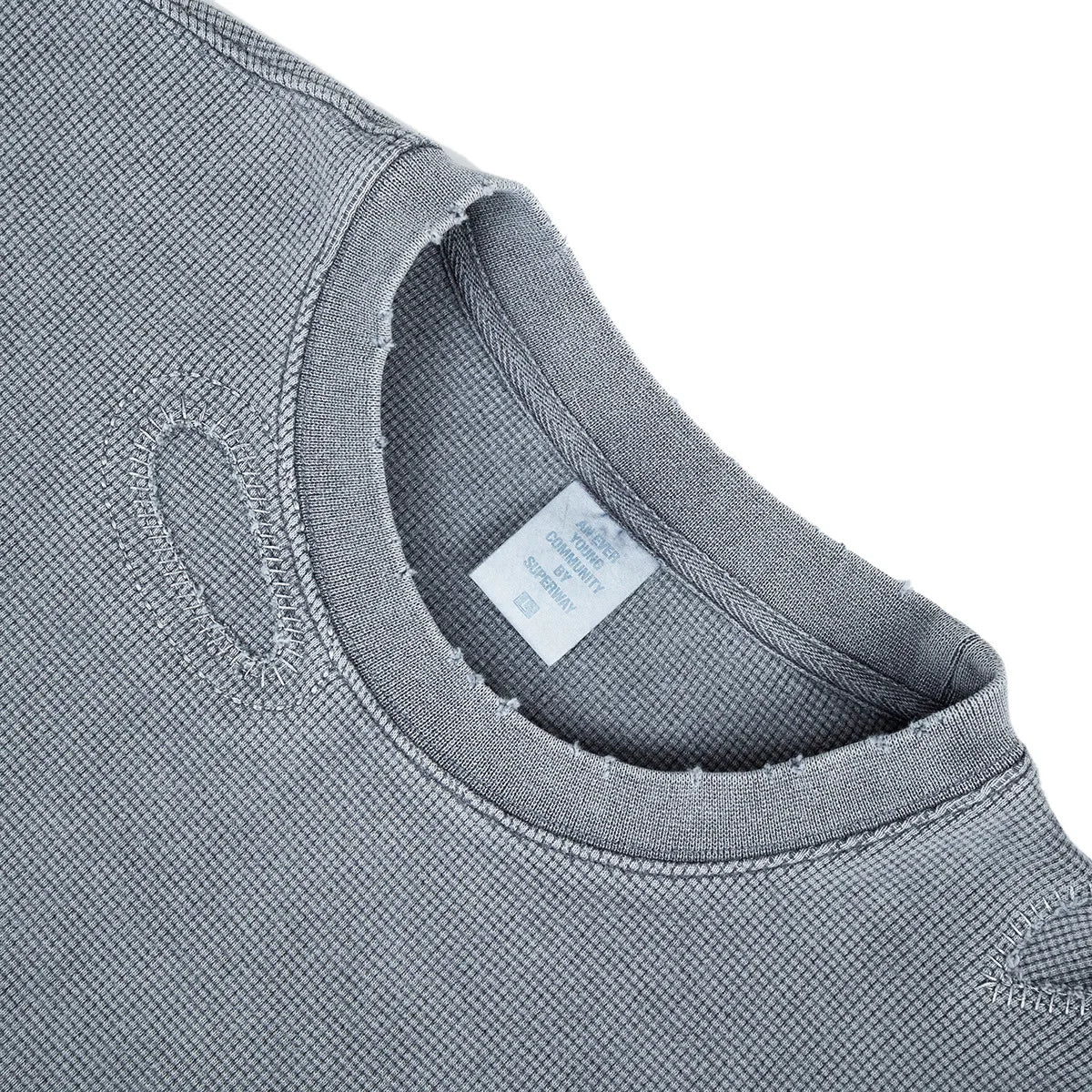 Long Sleeve Waffle T-Shirt-streetwear-techwear