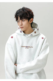Lost Reality Embroidered Hoodie-streetwear-techwear