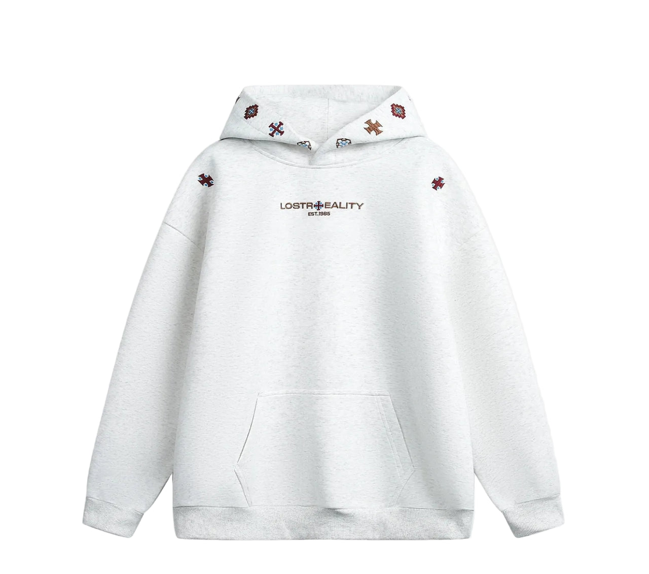 Lost Reality Embroidered Hoodie-streetwear-techwear