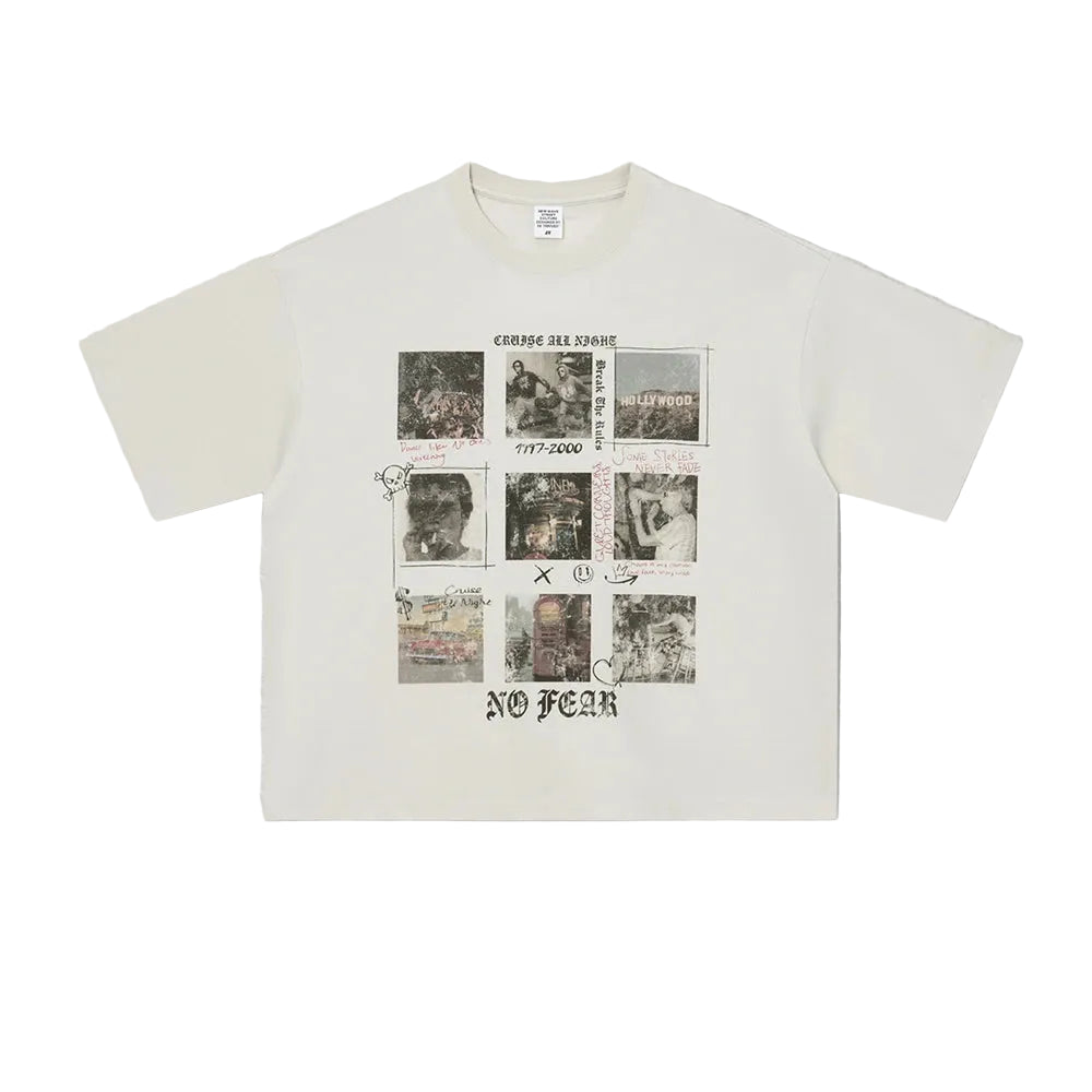 'Lost Summer' Boxy Graphic T-Shirt