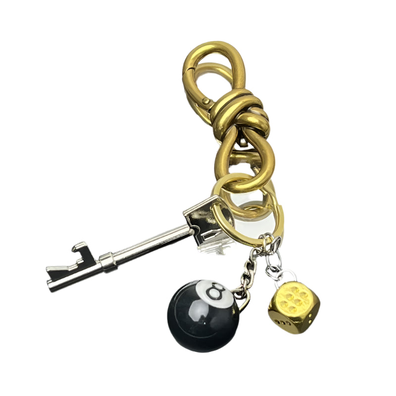 'Lucky Charm' Carabiner Key Ring Set-streetwear-techwear