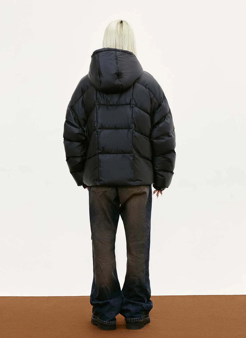 MADE EXTREME Hooded Puffer Jacket-streetwear-techwear