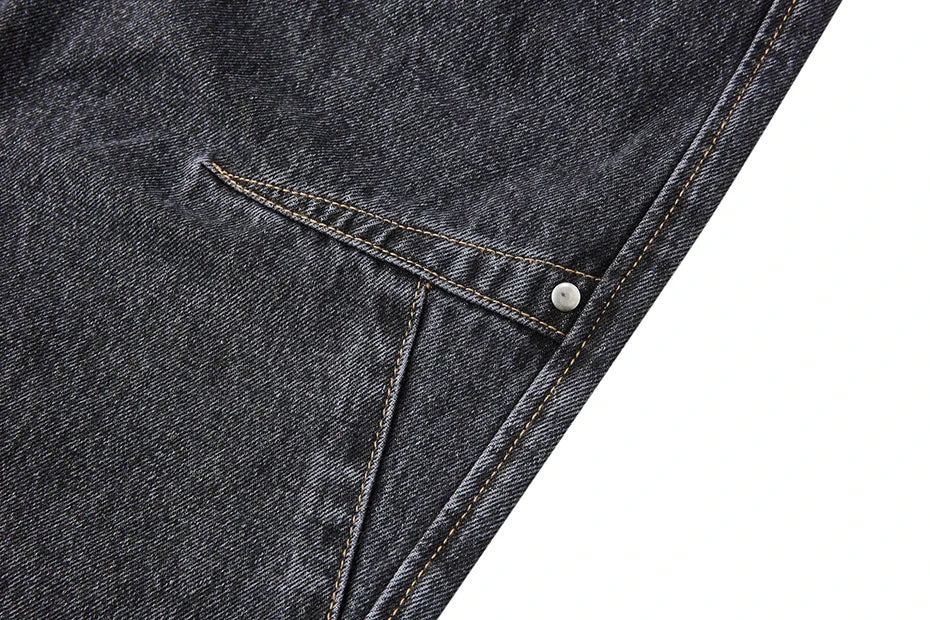 MADE EXTREME Seam Detail Jeans-streetwear-techwear