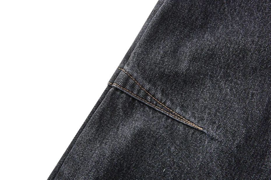 MADE EXTREME Seam Detail Jeans-streetwear-techwear