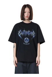 MADE EXTREME Studded Metal Logo T-Shirt-streetwear-techwear
