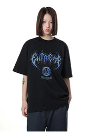 MADE EXTREME Studded Metal Logo T-Shirt-streetwear-techwear
