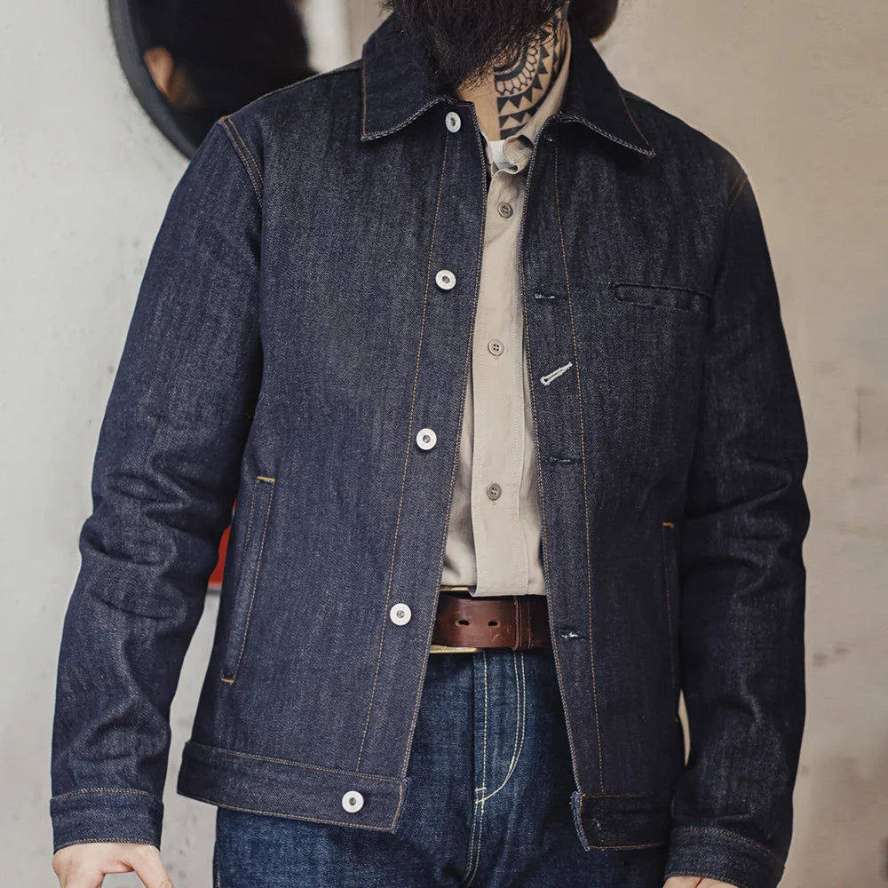 MADEN Denim Jacket-streetwear-techwear