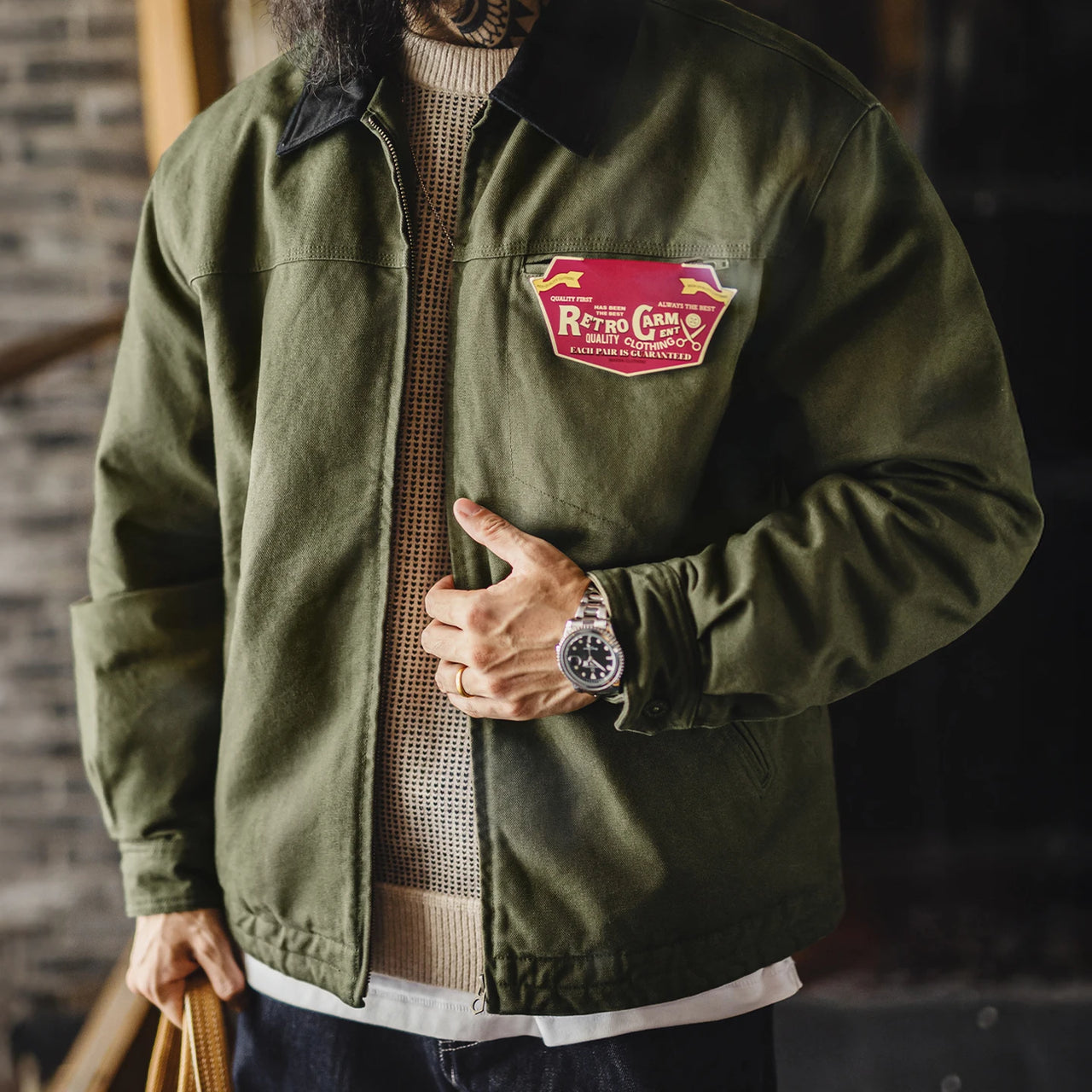 MADEN Padded Workwear Jacket-streetwear-techwear