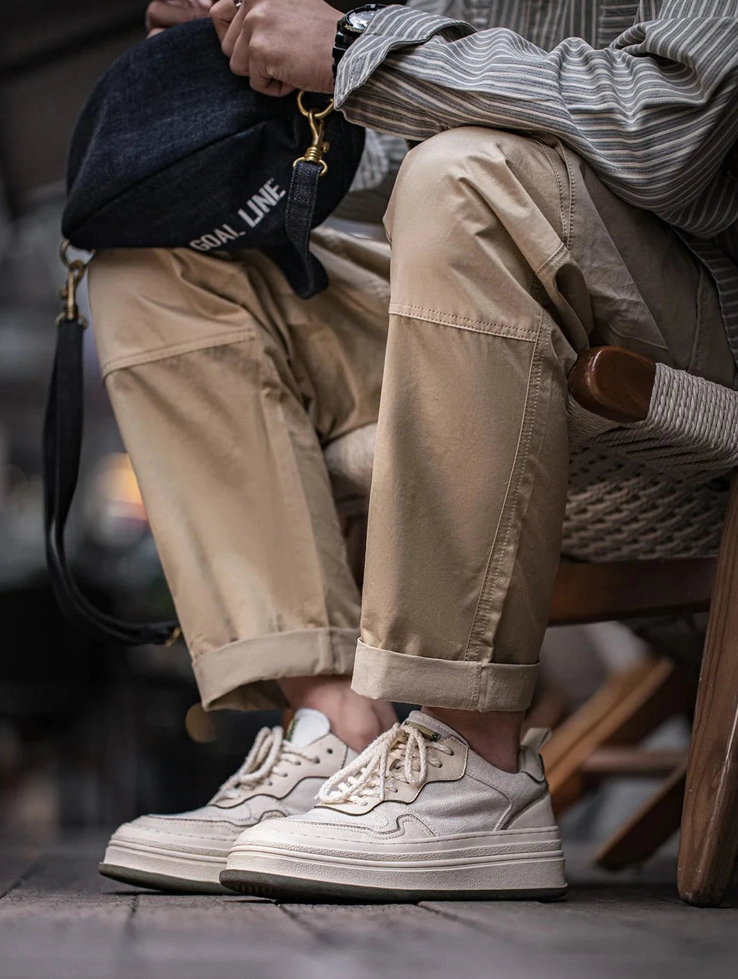 MADEN Retro Light Linen Sneakers-streetwear-techwear