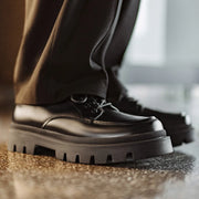 Moc Toe Leather Shoes-streetwear-techwear