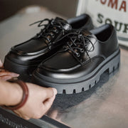 Moc Toe Leather Shoes-streetwear-techwear