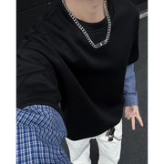 Mock Layer Shirt/T-Shirt-streetwear-techwear