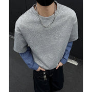 Mock Layer Shirt/T-Shirt-streetwear-techwear