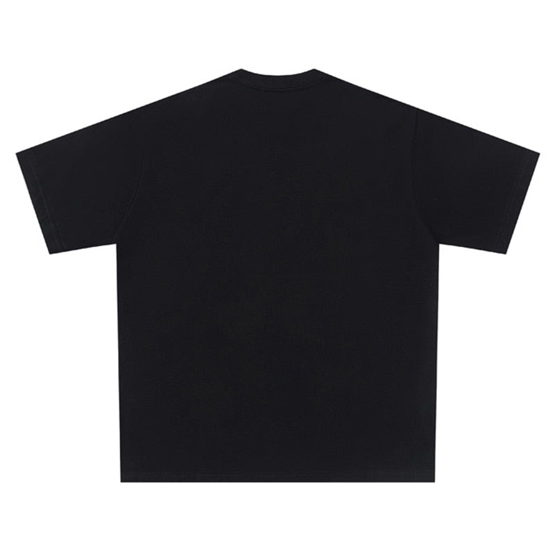 'No Rise, No Start' Silhouette Graphic T-Shirt-streetwear-techwear