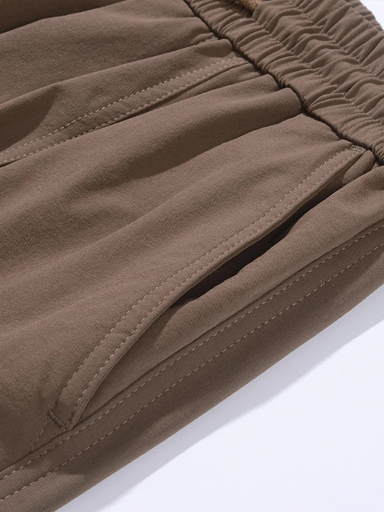 Nylon Straight Leg Cargo Pants-streetwear-techwear