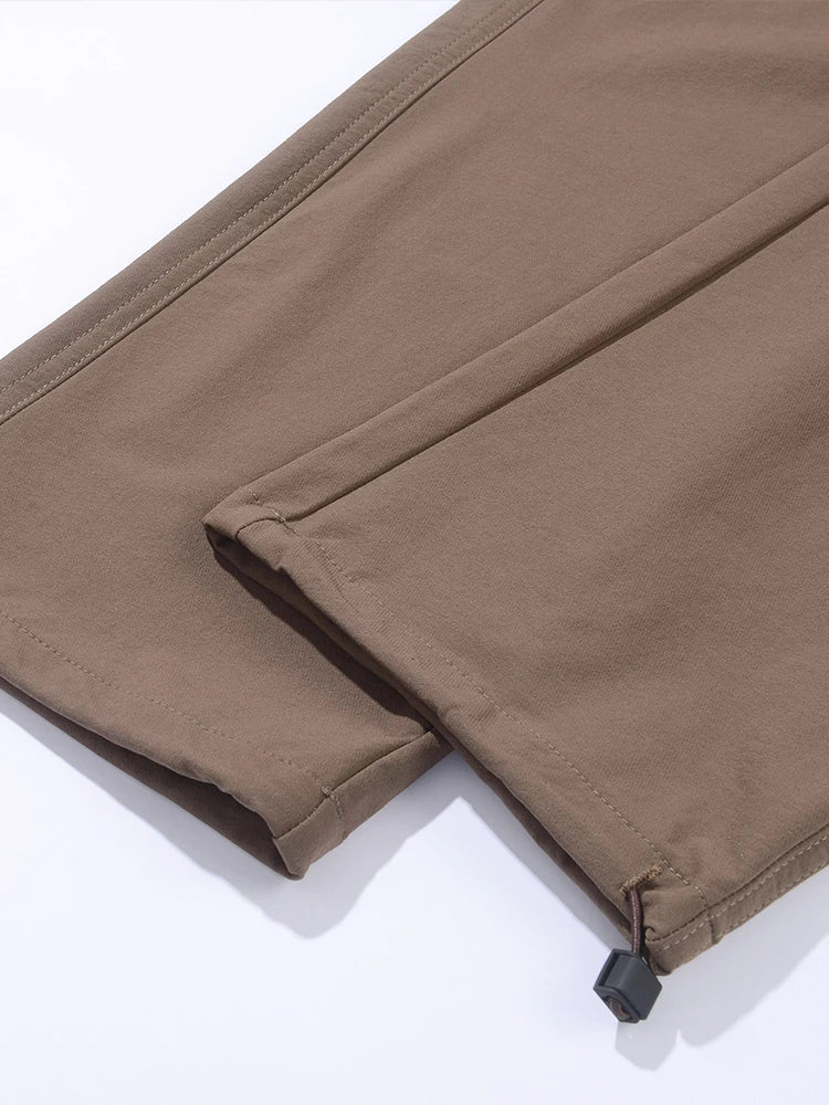 Nylon Straight Leg Cargo Pants-streetwear-techwear