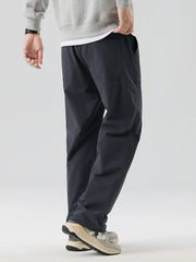 Nylon Straight Leg Cargo Pants-streetwear-techwear