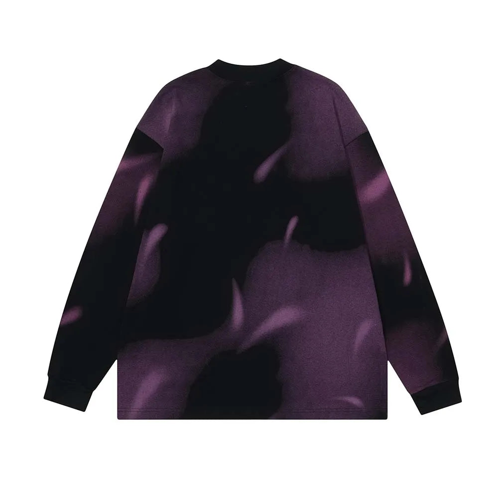 OVDY 'Aurora' Print Long Sleeve-streetwear-techwear