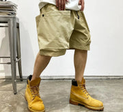 Oversized Pocket Cargo Shorts-streetwear-techwear