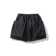 Oversized Pocket Cargo Shorts-streetwear-techwear