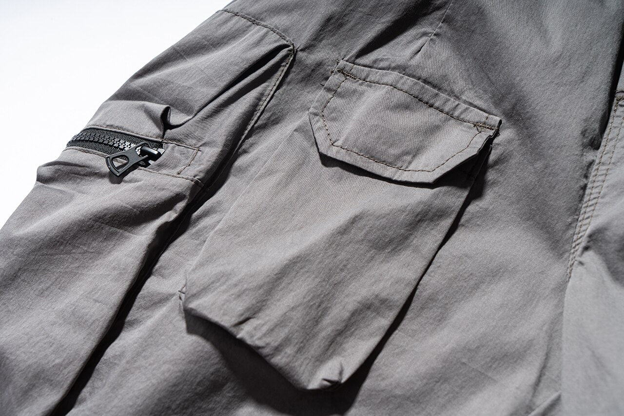 Parachute Cargo Shorts-streetwear-techwear
