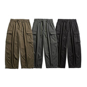 Parachute Wide Cargo Pants-streetwear-techwear