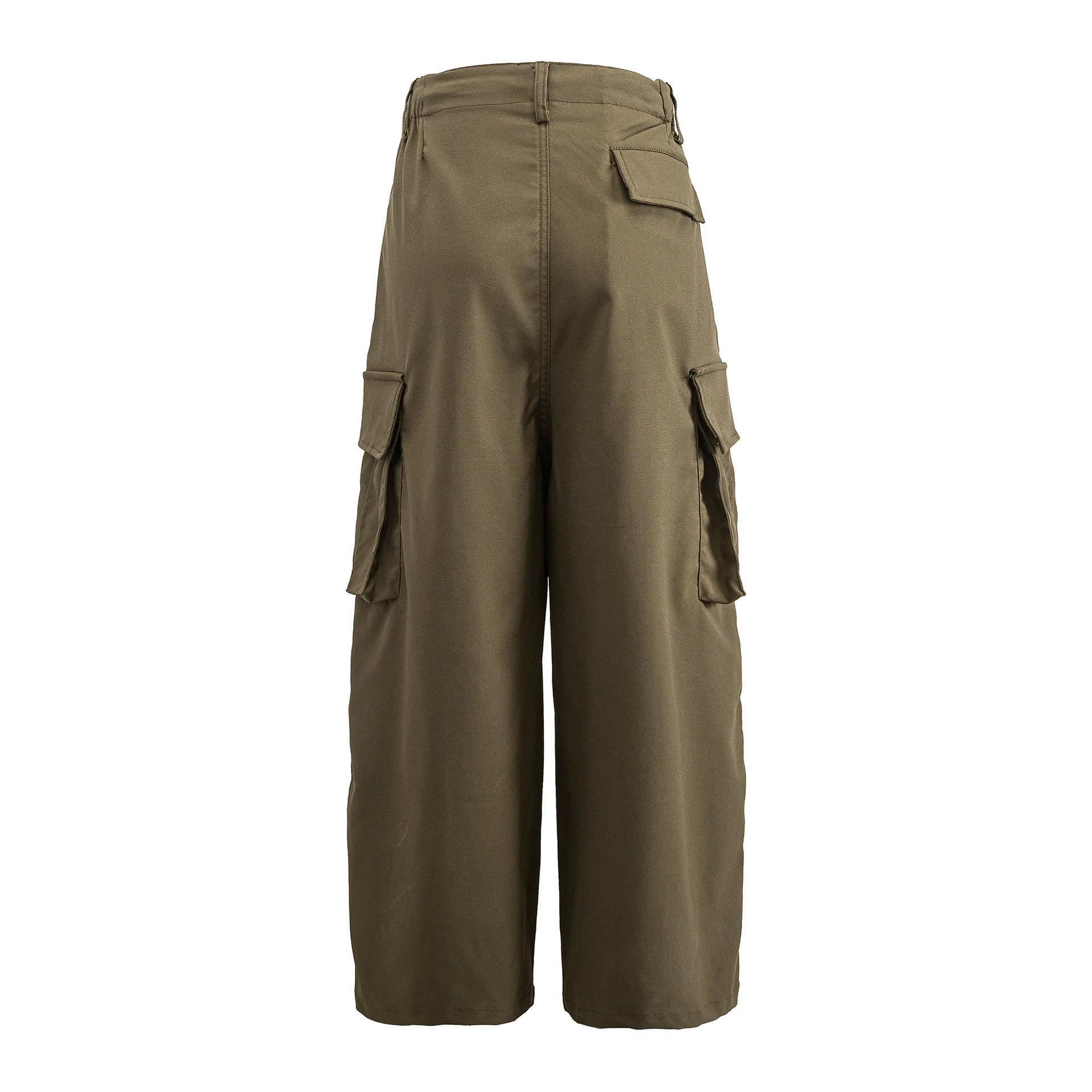 Parachute Wide Cargo Pants-streetwear-techwear