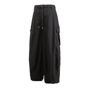 Parachute Wide Cargo Pants-streetwear-techwear