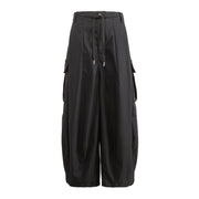 Parachute Wide Cargo Pants-streetwear-techwear
