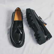 Patent Tassel Loafers-streetwear-techwear